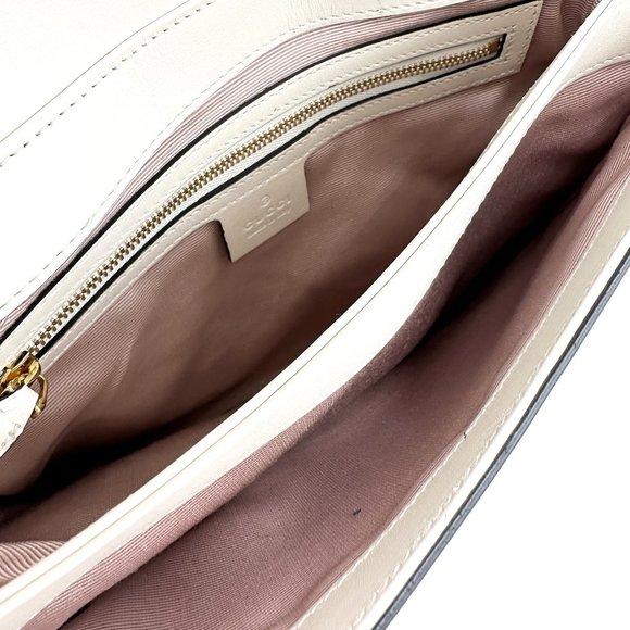 Gucci Bicolor GG Marmont Flap Crossbody - Picture 8 of 8